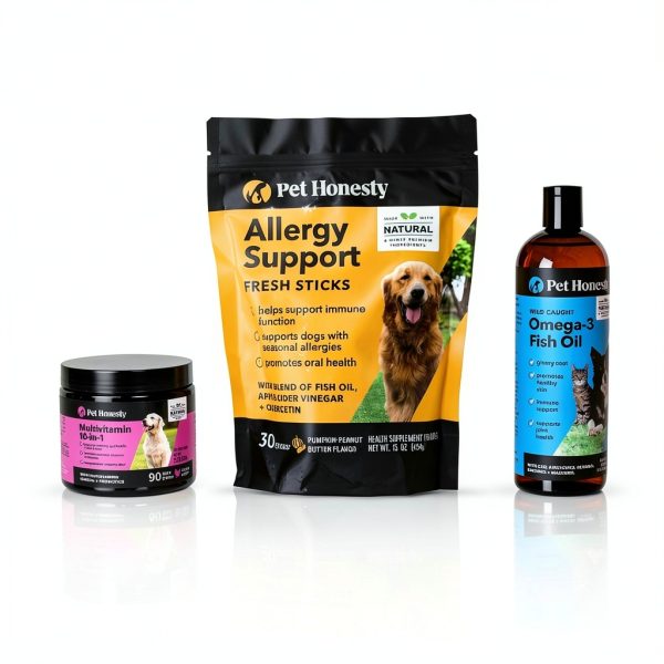 PetHonesty Allergy Support Dental Sticks for Dogs Immune-6
