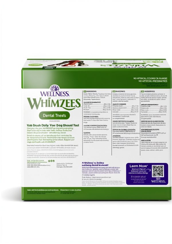 Wellness Pet Dog Dental Sticks Tartar Plaque Control-1