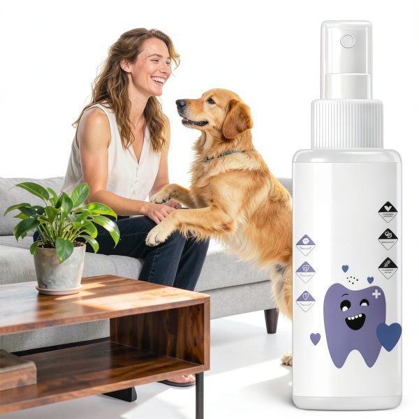 Miehoous Dog Breath Freshener Natural Formula Oral Hygiene-3