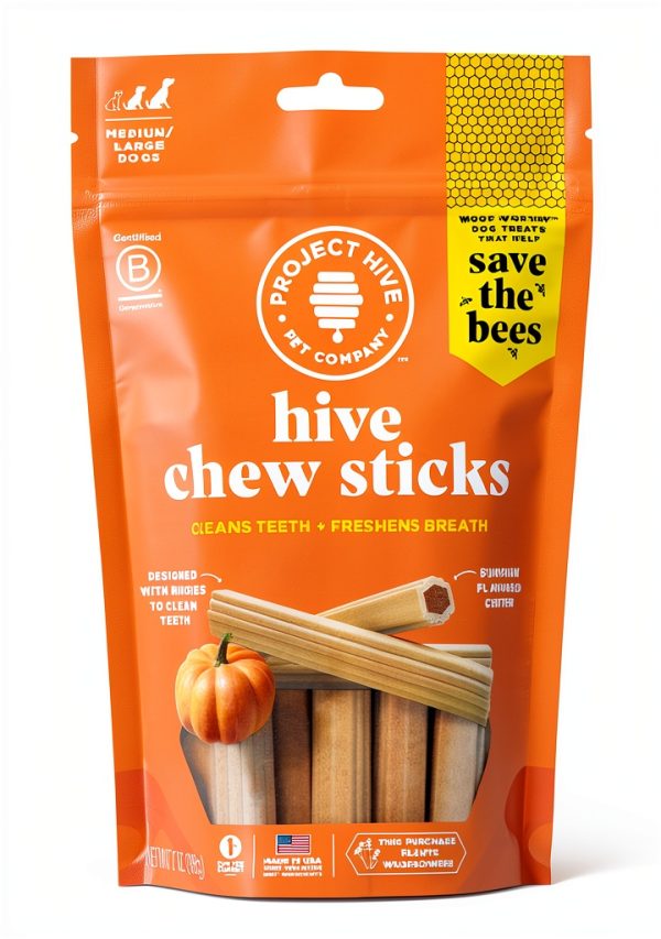 Project Hive Pet Dental Chew Sticks Dog Teeth Cleaning-0