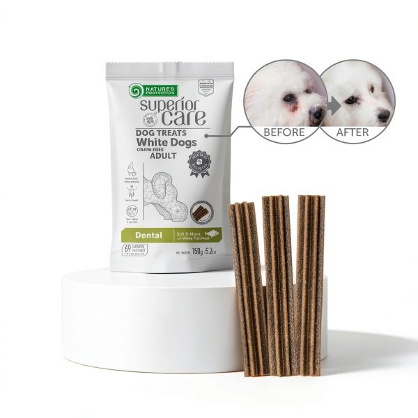 Nature's Protection Dog Dental Sticks White Fish Formula-1