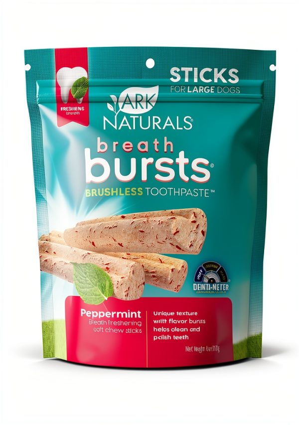 Ark Naturals Dog Dental Sticks Peppermint Breath Freshener-0