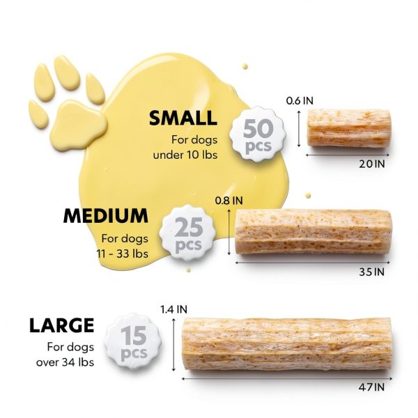 Super Pawbulous Dog Dental Chews Banana Flavor Plaque-5