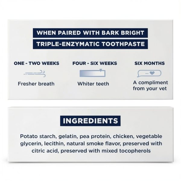 BARK Dog Dental Sticks Real Chicken Grain Free Treats-2