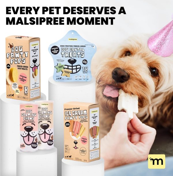 MalsiPree Dog Dental Chews Natural Breath Freshener Treats-8