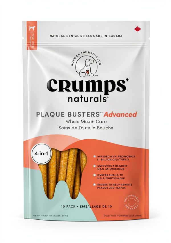 CRUMPS GROUP Dog Dental Sticks Probiotics Oyster Shells-0