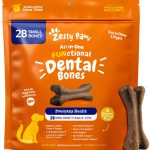 Zesty Paws Dental Bones for Dogs Teeth Cleaning Fresh Breath-0