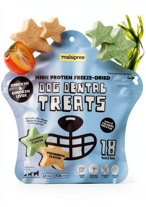 MalsiPree Dog Dental Chews Natural Breath Freshener Treats-0