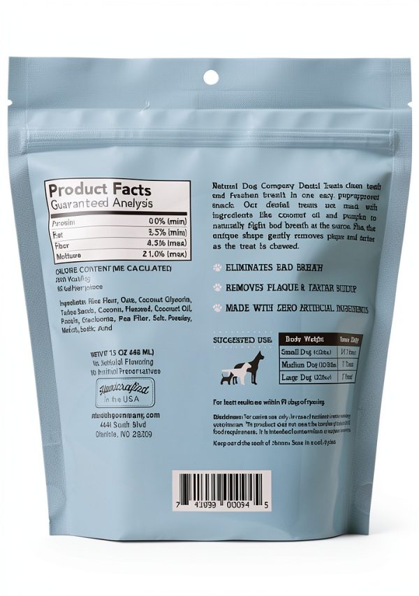 Natural Dog Company Dental Chews Plaque Tartar Control-6