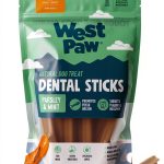 West Paw Dental Stick Dog Chew Parsley Mint Small Size-0