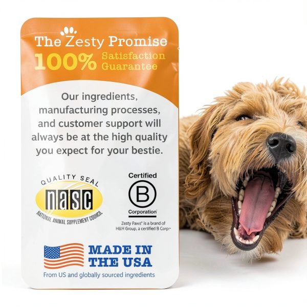 Zesty Paws Dental Bones for Dogs Teeth Cleaning Fresh Breath-4