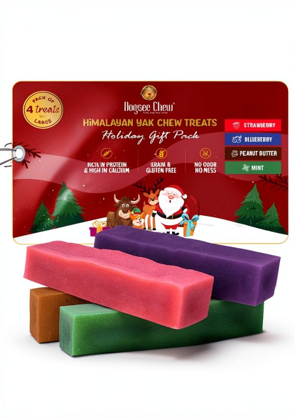 Dogsee Yak Chews Dental Sticks Multiflavored Dog Treats-0