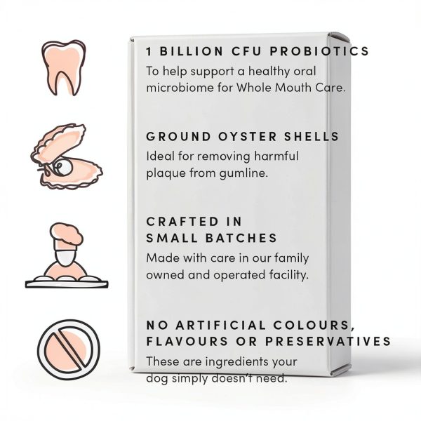 CRUMPS GROUP Dog Dental Sticks Probiotics Oyster Shells-3