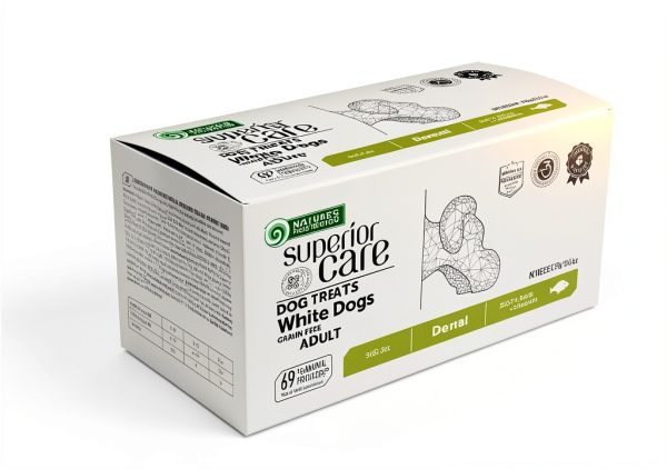 Nature's Protection Dog Dental Sticks White Fish Formula-0