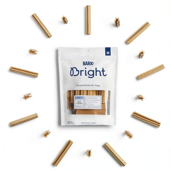 BARK Dog Dental Sticks Real Chicken Grain Free Treats-5