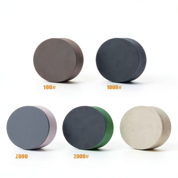 POLIWELL 3 Inch Carbide Sanding Discs 800-5000 Grit Hook Loop Pad-4
