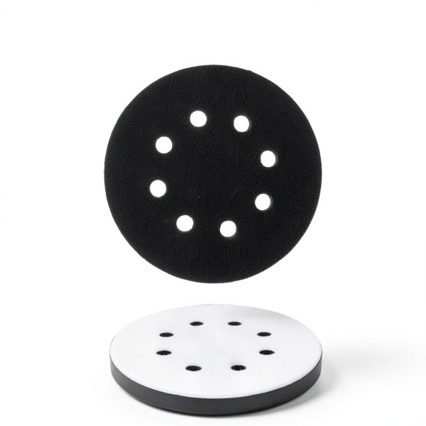 Ladinka 5 Inch Premium Foam Sanding Pads 8 Hole Hook Loop Set-2
