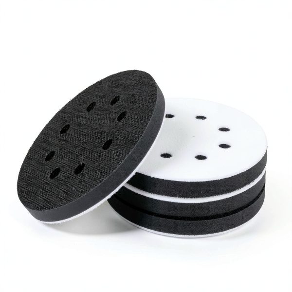 Ladinka 5 Inch Premium Foam Sanding Pads 8 Hole Hook Loop Set-0